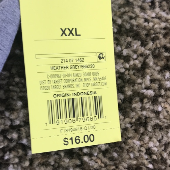 NWT “All In Motion” Grey Racer Tank tops - Picture 6 of 9